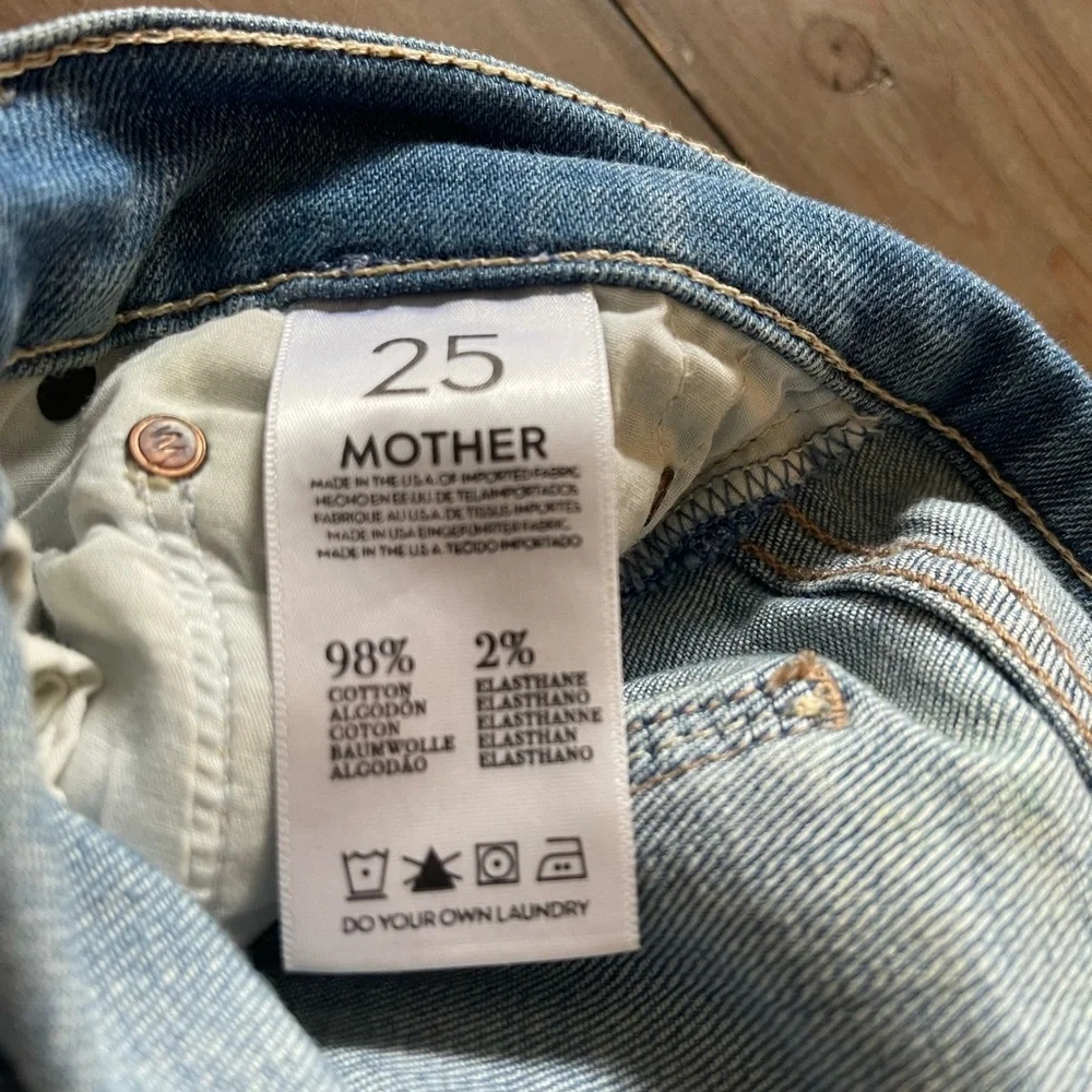 Mother Jeans size 25 - Picture 3 of 9